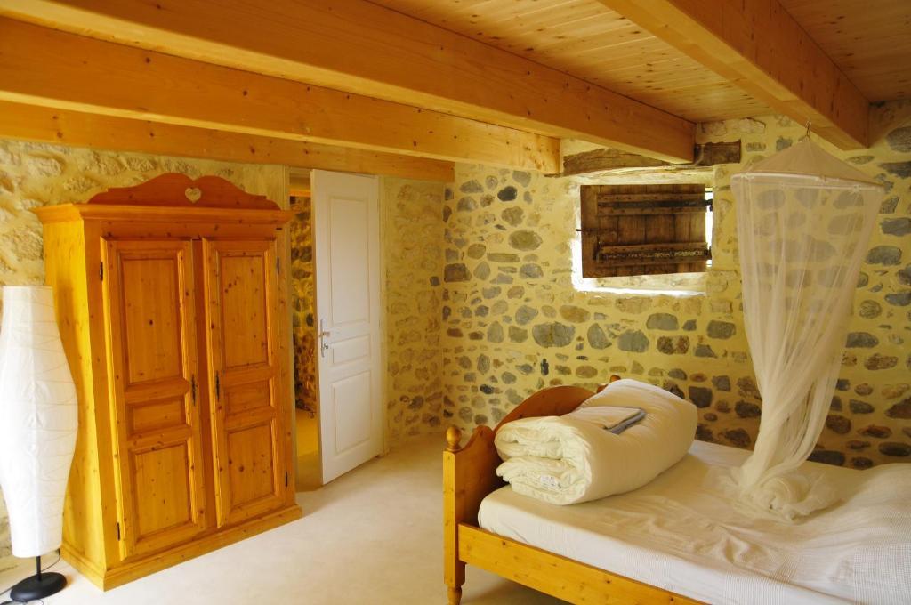 Gites Du Domaine Des Dames Vallon-Pont-dʼArc Szoba fotó